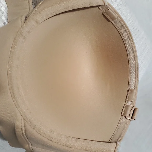 NWOT Cacique Beige Strapless Convertible Bra FREE SHIPPING - Picture 2 of 4